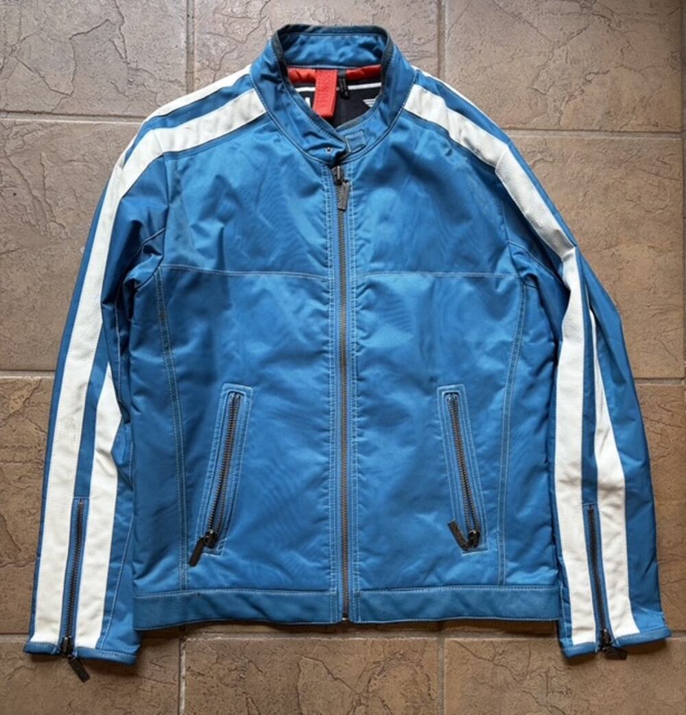 Official BMW MINI Racing Jacket Men’s Small Blue Sapphire Motorsport Jacket